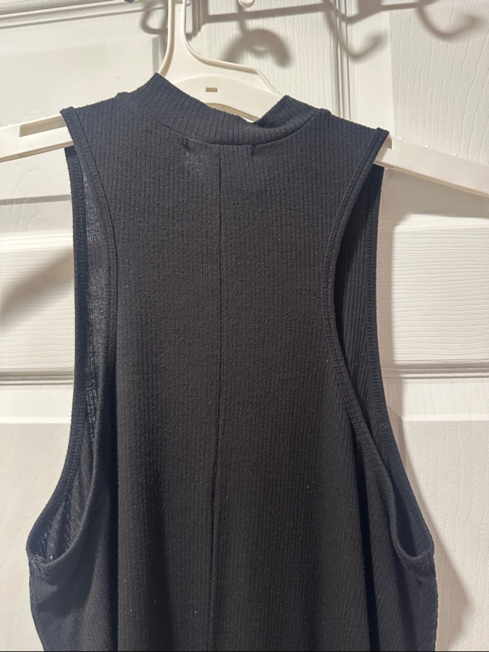 Maurices Sleeveless Black Mock Neck Women's Top - Picture 5 of 6